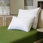 Goose Down Pillows, Standard Size Set Of 2 With 3-LAYER Design, Hotel Bed. Fixed Price $69.99.