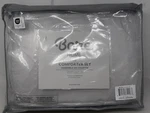 Bare Home Comforter Set Queen / Cloud Grey Ultra-soft Goose-down Alternative. Fixed Price $67.99.