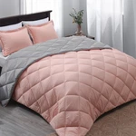Basic Beyond Size Comforter Set - King, 09 Pink/grey. Fixed Price $65.95.