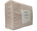 Nestwell Blush Color Washed Linen Cotton 3-PIECE King Duvet Cover Set New. Fixed Price $79.95.