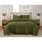 Brooklyn Loom Solid Cotton Percale Quilt Set- King. Fixed Price $84.73.