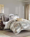 Madison Park Signature Hampton Hill Graphix Jacquard 9-PC. Comforter Set King. Fixed Price $470.59.
