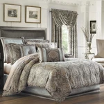 J Queen New York Provence King Comforter Set (stone) Beautiful!. Fixed Price $180.00.