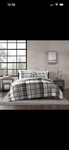 Eddie Bauer - King Comforter Set, Plaid Reversible Bedding New Without Tags. Fixed Price $89.99.