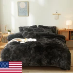 Foppa Fluffy Tie Dye Black Comforter Cover Twin Size Ultra Soft Plush Bedding 2. Fixed Price $62.09.