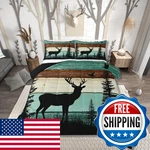 Erosebridal Deer Hunting Bedding Setrustic Farmhouse Comforter Queen. Fixed Price $75.84.