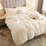 New! Cozy Ultra Soft Plush Ivory White Faux Fur Luxury Chic Comforter Set. Fixed Price $158.32.