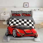 Racing Car Comforter Set, Cool Speed Race Down Full Size Ki.... Fixed Price $64.59.