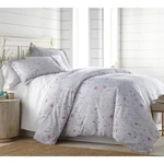 Southshore Fine Linens Gray Floral Secret Meadow King Comforter Set. Fixed Price $50.00.