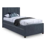 Meridian Furniture Hudson Navy Vegan Leather Twin Trundle Bed. Fixed Price $690.12.
