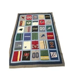 Pottery Barn Teen Nfl Football Team Logos Quilt Blanket Comforter Twin Sports. Fixed Price $34.99.