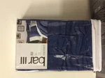Bar Iii 3 - Box Pleat Indigo Blue Standard Pillowsham Nip. Fixed Price $18.20.