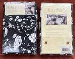 2 Ralph Lauren Port Palace Black White Floral European Shams Contemporary $350. Fixed Price $79.95.
