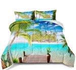 Bducok Ocean Comforter Size Beach Bedding King, SETS-3002. Fixed Price $77.60.