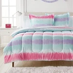 Dream Factory Tie Dye Stripe 5-PIECE Microfiber Bag Comforter Bedding Set Super. Fixed Price $55.39.