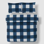 Keeco Blue Hunter Buffalo 2-PIECE Polyester Reversible Comforter Set, Twin Size. Fixed Price $21.60.