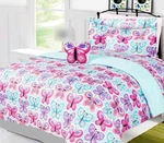 6PC Bedroom Kids Bag Comforter + Sheet Complete Bedding Set Twin Size. Fixed Price $35.70.