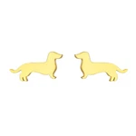 Cute Trend Dachshund Stud Earrings Sausage Dog Stainless Steel. Fixed Price $15.96.