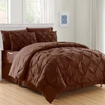 Elegant Luxury Best Softest Coziest 8-PIECE Bed-in-a-bag Comforter Set. Fixed Price $62.06.