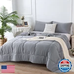 Cottebed Ultra-soft Comforter Set Queen Full Jersey Knit T-shirt Feeling Fluffy. Fixed Price $92.40.