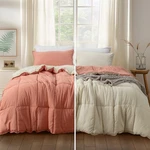 Kasentex All Season Down Alternative Quilted Comforter Set - Reversible Duvet. Fixed Price $94.19.