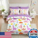 Pamnest Comforter Set Full Size, Cute Dinosaur 7 Pcs Bedding Kids And Adults. Fixed Price $102.28.