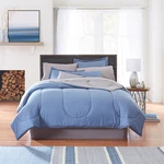 Brylanehome Bh Studio Reversible Comforter - Queen, Blue Smoke Dark Gray. Fixed Price $59.99.