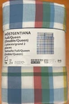 New Ikea Hostgentiana Duvet Cover Full/queen Multicolor/check 006.205.52. Fixed Price $32.00.
