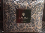 New! Rare Ralph Lauren Blue *the Landing Damask *king Bed Comforter Nip! Donovan. Fixed Price $449.95.