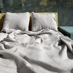 Washed Linen Duvet Cover, Crinkled Soft Pure Comforter - Natural. Fixed Price $179.99.