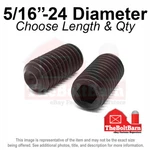 5/16"-24 Alloy Cup Point Allen Socket Set Screw Fine Black Oxide (pick Size). Fixed Price $927.49.