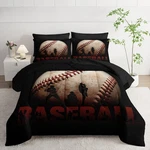 Smell Sunshine 7PCS Baseball Comforter Set 3D Sports Themed Printed Bedding S.... Fixed Price $79.14.