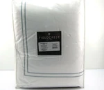 New Fieldcrest 0458 Classic Hotel Queen Comforter Set 3 Piece White Washed Linen. Fixed Price $48.99.