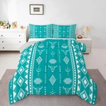 Erosebridal Western Aztec Boho Bedding Set Bull Skull Comforter King Size. Fixed Price $79.58.