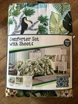 Your Zone (walmart) Twin Comforter Set With Sheets 5 Piece -jungle Pattern. Fixed Price $30.00.