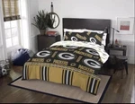 Nfl Green Bay Packers TWIN4-PIECES Comforter Set Pillow Case & Sheets New.. Fixed Price $54.00.