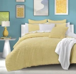 J. Queen New York Darby Yellow 3 Piece King Comforter Set. Fixed Price $180.00.