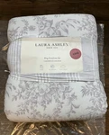 New Laura Ashley Bedford Lilac Floral King Comforter Set 3 Pc. Fixed Price $159.79.