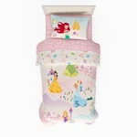 Franco Disney Princess Kids Bedding Twin Comforter And Sheets, 4 Piece Set. Fixed Price $79.94.