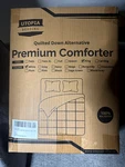 Utopia Bedding Quilted Down Alternative Premium Comforter King Size (white) New. Fixed Price $22.00.
