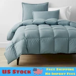 Lacrosse Loftaire Down Alternative Comforter Light Warmth Sea Mist. Fixed Price $105.64.