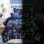 Kids Quilt Set , Glow The Dark Gamer Bedding 1. Fixed Price $49.99.