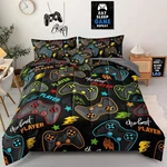Z.jian Home 5 Pieces Gaming Bedding Set Twin Size Boys Gamer Comforter Se.... Fixed Price $67.60.