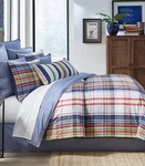New Cremieux Foster Bold Bright Plaid Full Queen Comforter & Shams Set 3PC. Fixed Price $131.59.