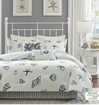 Harbor House Twin Comforter Beach Blue 100% Cotton Face & Back Nwt. Fixed Price $199.00.