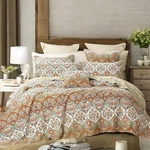 Dada Bedding Vibrant Bohemian Garden Paisley Floral Quilt Coverlet Bedspread Set. Fixed Price $66.49.