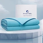 Outlast Cooling Comforter - All Season Full/queen Hot Sleepers, Dream Blue. Fixed Price $115.99.