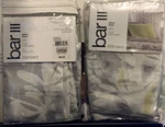 Set Of Bar Iii Astrid Sateen Reversible Std Pillow Shams 20X26-REPACKAGED. Fixed Price $24.95.