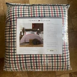 New Tommy Hilfiger Timeless Plaid King Comforter + Pillow Shams Bedding. Fixed Price $199.00.