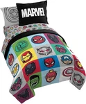 Marvel Avengers Pop 7 Piece Full Size Bed Set - Includes Comforter & Sheet. Fixed Price $60.99.